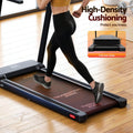 Everfit Electric Treadmill 450mm Foldable Home Gym Fitness Black