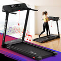 Everfit Electric Treadmill 450mm Foldable Home Gym Fitness Black