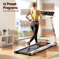 Everfit Electric Treadmill Foldable Home Gym Fitness 450mm White