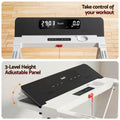 Everfit Electric Treadmill Foldable Home Gym Fitness 450mm White