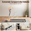 Everfit Electric Treadmill Foldable Home Gym Fitness 450mm White