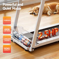 Everfit Electric Treadmill Foldable Home Gym Fitness 450mm White