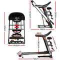 Everfit Electric Treadmill 450mm Massager Home Fitness Exercise Machine