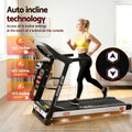 Everfit Electric Treadmill 450mm Massager Home Fitness Exercise Machine
