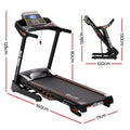 Everfit Electric Treadmill Auto Incline 480mm Home Gym Fitness Machine