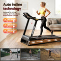 Everfit Electric Treadmill Auto Incline 480mm Home Gym Fitness Machine