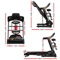Everfit Electric Treadmill 480mm Home Gym Fitness Machine Massager