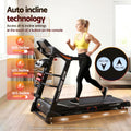 Everfit Electric Treadmill 480mm Home Gym Fitness Machine Massager