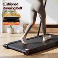 Everfit Walking Pad Treadmill 4in1 Vibration Under Desk 380mm Black
