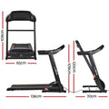 Everfit Electric Treadmill Foldable Home Fitness Machine 400mm
