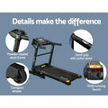 Everfit Electric Treadmill Foldable Home Fitness Machine 400mm