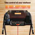 Everfit Electric Treadmill 390mm Incline Home Gym Fitness Equipment