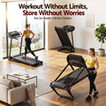 Everfit Electric Treadmill 390mm Incline Home Gym Fitness Equipment