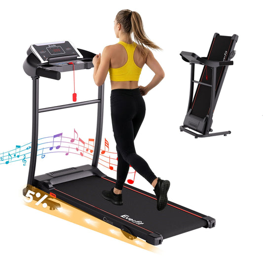 Everfit Treadmill Electric Home Gym Fitness Exercise Machine Incline 400mm