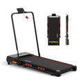 Everfit 3 in 1 Treadmill Electric Walking Pad Auto Incline Foldable for Home Gym Black
