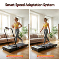 Everfit Electric Treadmill Auto Incline Foldable Home Gym Black