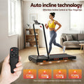 Everfit Electric Treadmill Auto Incline Foldable Home Gym Black
