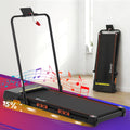 Everfit Electric Treadmill Auto Incline Foldable Home Gym Black