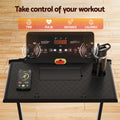 Everfit Electric Treadmill Foldable Incline Walking Pad Home Gym Black