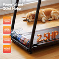 Everfit Electric Treadmill Foldable Incline Walking Pad Home Gym Black