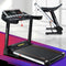 Everfit Electric Treadmill Auto Incline 450mm Home Gym Fitness