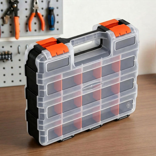 Giantz Tool Box Organizer 34 Compartment Small Parts Storage
