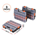 Giantz 3 Pack Tool Box Organizer Hardware Storage Small Parts