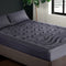 Giselle 3-Zone Pillowtop Mattress Topper KING 1000GSM 45cm