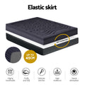 Giselle 3-Zone Pillowtop Mattress Topper 1000GSM KING SINGLE