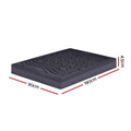 Giselle 3-Zone Pillowtop Mattress Topper Single 1000GSM 45cm