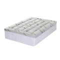 Giselle 1500GSM Bamboo Mattress Topper Pillowtop 11cm DOUBLE 45cm Pocket