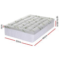 Giselle 1500GSM Bamboo Mattress Topper Pillowtop 11cm DOUBLE 45cm Pocket