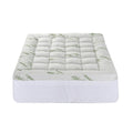 Giselle 1500GSM Bamboo Mattress Topper Pillowtop 11cm DOUBLE 45cm Pocket