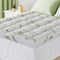 Giselle 1500GSM Bamboo Mattress Topper Pillowtop 11cm DOUBLE 45cm Pocket