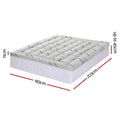 Giselle 1500GSM Bamboo Pillowtop Mattress Topper KING 11cm Deep Pocket