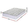 Giselle Bamboo Mattress Topper 1500GSM Pillowtop QUEEN 11cm Deep