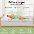 Giselle Bamboo Mattress Topper 1500GSM Pillowtop QUEEN 11cm Deep
