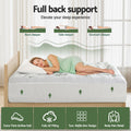 Giselle 5cm Pillowtop Mattress Topper 1000GSM Bamboo DOUBLE