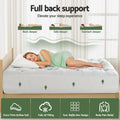 Giselle 5cm Pillowtop Mattress Topper KING SINGLE 1000GSM Bamboo