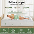 Giselle Mattress Topper 5cm Pillowtop QUEEN 1000GSM Bamboo Cooling