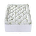 Giselle Bamboo Mattress Topper Single 5cm 1000GSM Pillowtop Cooling Pad