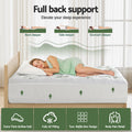 Giselle Bamboo Mattress Topper Single 5cm 1000GSM Pillowtop Cooling Pad