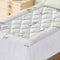Giselle Bamboo Mattress Topper Single 5cm 1000GSM Pillowtop Cooling Pad