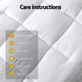 Giselle Baby Cot Mattress Topper 750GSM Bamboo Cooling Pad