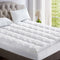 Giselle 5cm Bamboo Pillowtop Mattress Topper KING 1000GSM Washable