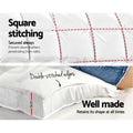 Giselle 5cm Bamboo Pillowtop Mattress Topper KING 1000GSM Washable