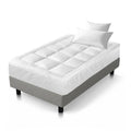 Giselle Bamboo Pillowtop Mattress Topper 5cm Single 1000GSM