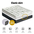 Giselle Bedding Pillowtop Mattress Topper 7.5cm Thick Bamboo Pad for Back Pain Relief Washable Skin-friendly Bed Protector with 45cm Deep Pocket Queen