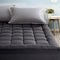 Giselle Bamboo Charcoal Pillowtop Topper KING 1000GSM 5cm