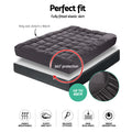 Giselle Bamboo Charcoal Pillowtop Topper KING 1000GSM 5cm